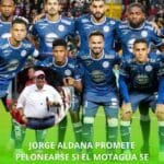 Jorge Aldana promete pelonearse si el motagua se corona campeón