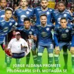 Jorge Aldana promete pelonearse si el motagua se corona campeón