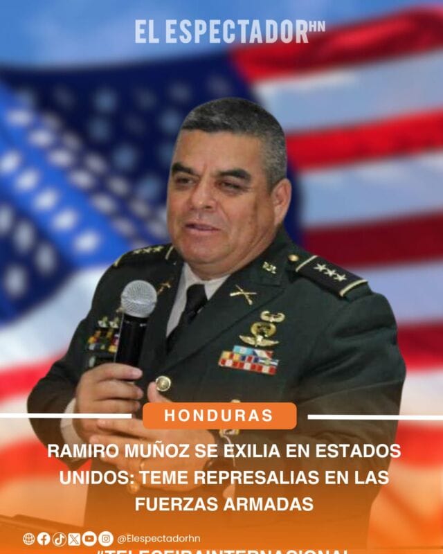 Ramiro Muñoz sale de Honduras y se exilia en Estados Unidos