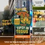 Tipsy in Tegus regresa con su tour más cool por la capital