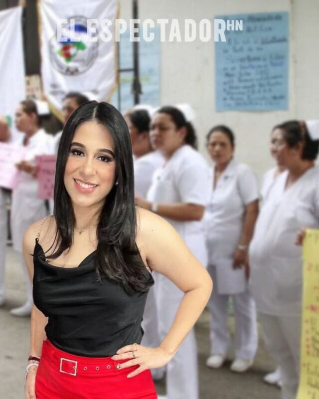 Alejandra Borjas expresa su apoyo a enfermeras ante situación de falta de pago