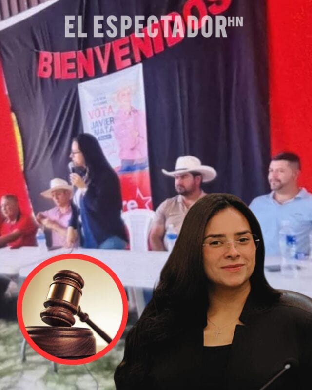 Isis Cuéllar se mantiene activa en campaña política en Cabañas, Copán ¿Y el checazo?