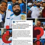 Cuestionan uso de redes del Congreso para promover asistencia personal de Luis Redondo a partido