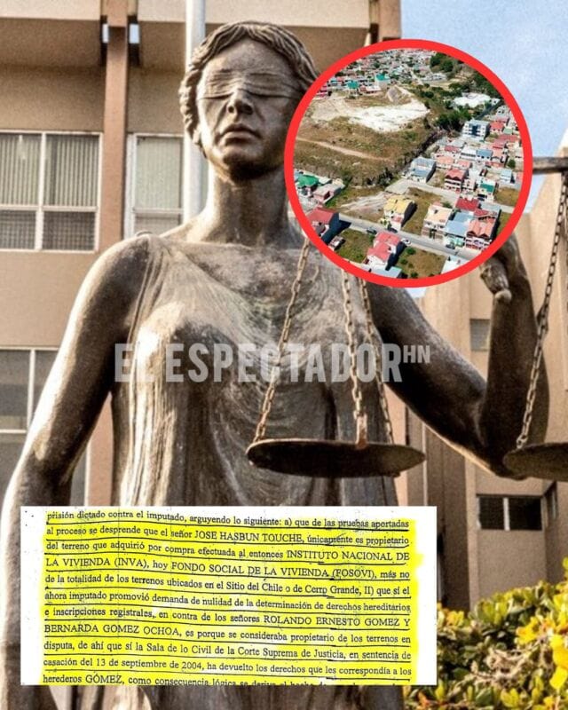 CSJ confirma que José Hasbun Touche no posee la totalidad de terrenos en Cerro Grande