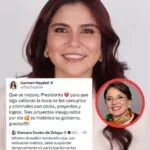 Carmen Haydeé López envía mensaje de apoyo a Xiomara Castro “Callando la boca de los corruptos”