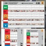 Conozca las papeletas de candidatos a diputados por los departamentos de F.M., Cortés, Valle, Olancho, Choluteca y Comayagua