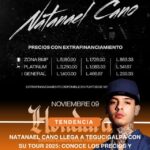 Natanael Cano llega a Tegucigalpa con su tour 2025: conoce los precios y facilidades de pago