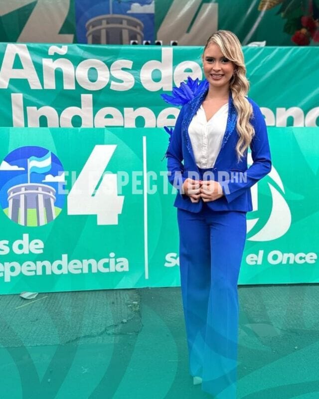 Presentadoras y periodistas hondureñas deslumbran con elegancia en el 204 Aniversario de Independencia