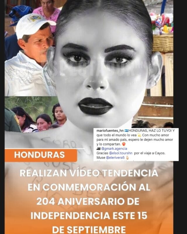Talentos hondureños impactan con espectacular video en conmemoración al 204 aniversario de Independencia de Honduras