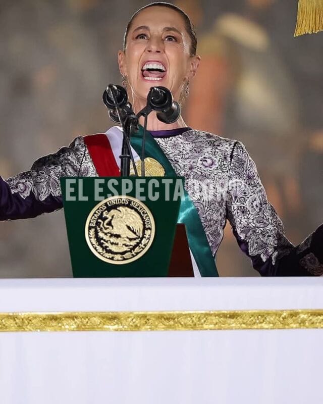 Claudia Sheinbaum lanza grito de independencia centrado en México, mientras Xiomara Castro genera polémica con mensaje a Palestina