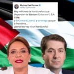 Murray Paul Farmer critica a Xiomara Castro por su mensaje a favor de Palestina