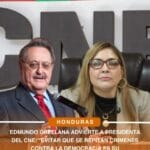 Edmundo Orellana advierte a presidenta del CNE: “Evitar que se repitan crímenes contra la democracia es su responsabilidad”