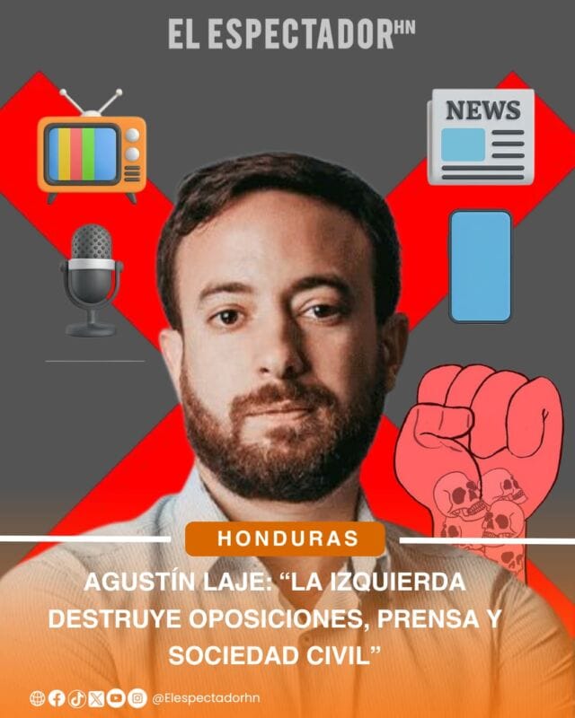 Agustín Laje: “La izquierda destruye oposiciones, prensa y sociedad civil”