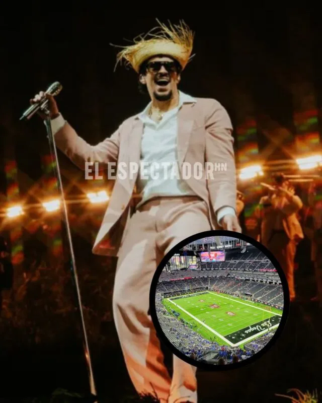 Bad Bunny será la estrella del espectáculo del medio tiempo del Super Bowl LX