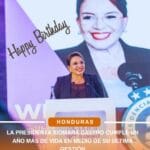 Xiomara Castro cumple un año más de vida en medio de su última gestión
