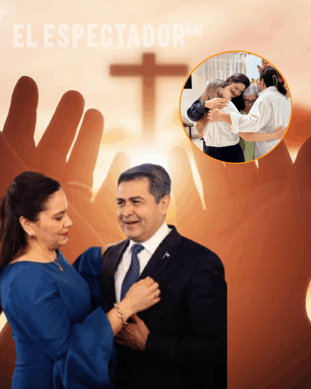 Ana García destaca que la fe mantiene fortalecido a Juan Orlando Hernández tras visita de su suegra