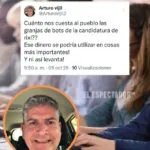 Arturo Vijil cuestiona gastos en supuestas granjas de bots de la candidatura de Rixi Moncada