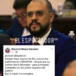 Mauricio Rivera denuncia uso de uniformes de condepor en campaña política del esposo de Rixi Moncada
