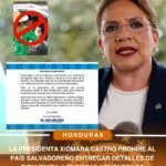 Xiomara Castro prohíbe al país salvadoreño entregar detalles de bienvenida a turistas hondureños
