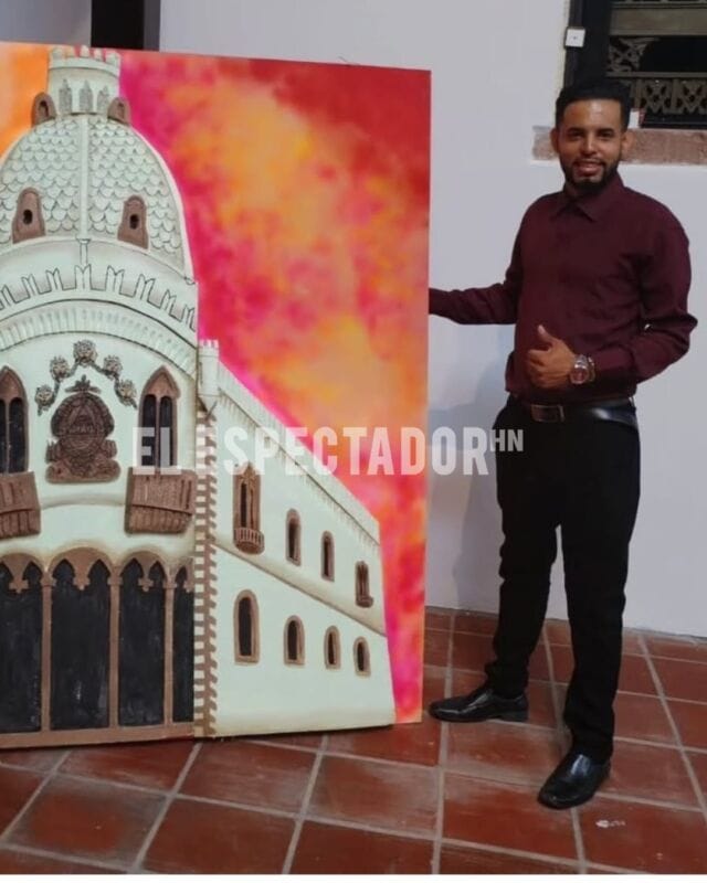 José Francisco Barahona entre los primeros artistas en exponer su talento en el Centro Cultural Libertad