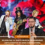 Wilson Paz: el gusto musical en Honduras limita eventos de gran convocatoria como Guns N’ Roses en El Salvador