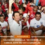 Salvador Nasralla: "No cederé la cabeza, esta vez voy a ganar las elecciones"