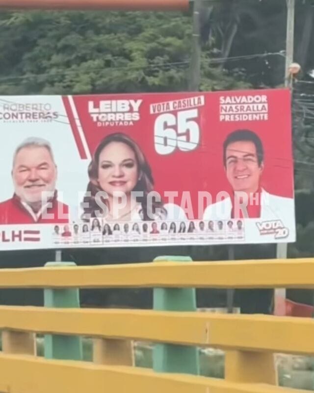 Hondureño se sorprende al ver a una candidata liberal similar a Jenny Rivera
