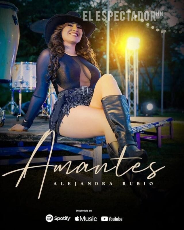 Alejandra Rubio supera el medio millón de reproducciones en menos de 24 horas con su nuevo sencillo “amantes”