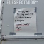 Empresas de transporte protestan frente al CNE por deuda de 64 millones de lempiras