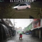 Colonias Río Abajo, Smith y 1 de Diciembre quedaron bajo el agua tras intensas lluvias