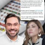 Jorge Cálix llama a la consejera Hall a respetar orden judicial y no ceder a presiones de libre