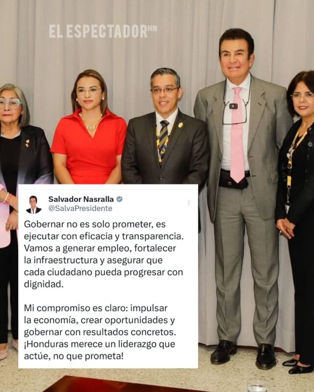 Salvador Nasralla: “Honduras no necesita más leyes, necesita gente honesta que las cumpla”