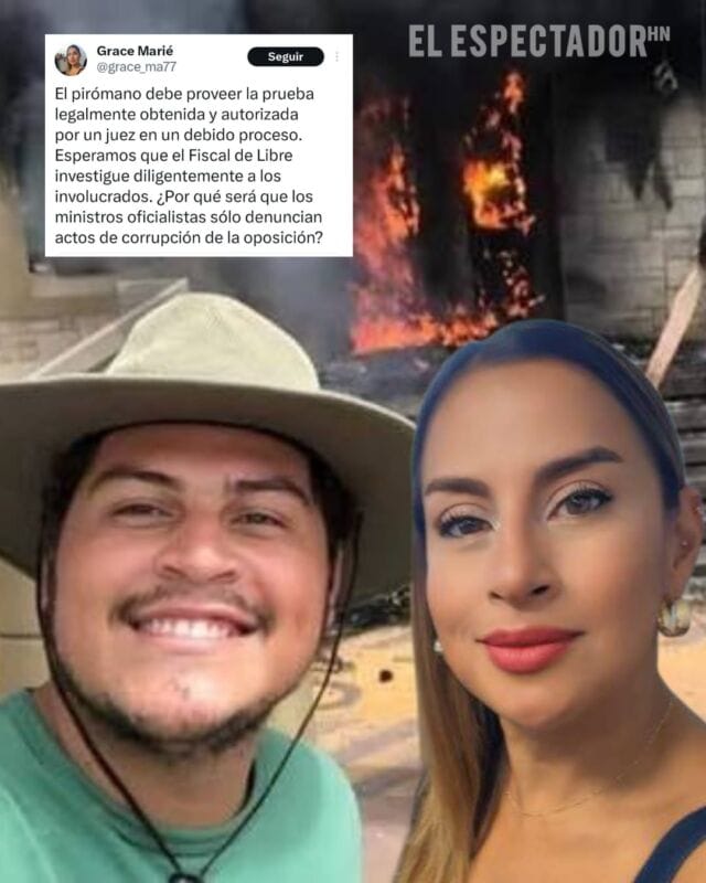 Grace Marié: “El pirómano debe proveer pruebas autorizadas por un juez”
