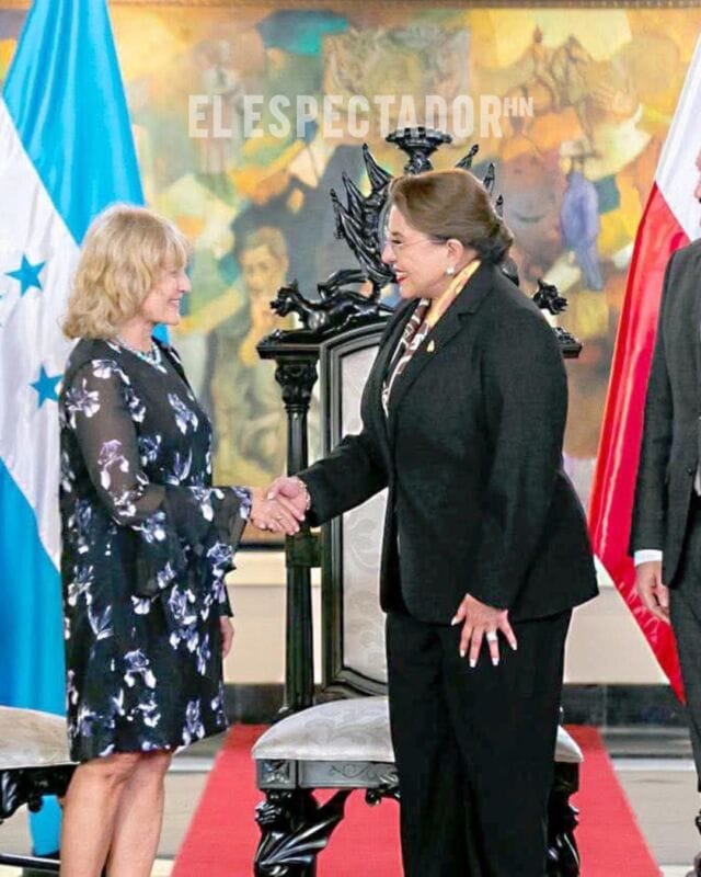 Embajadora de Polonia presenta cartas credenciales a la presidenta Xiomara Castro