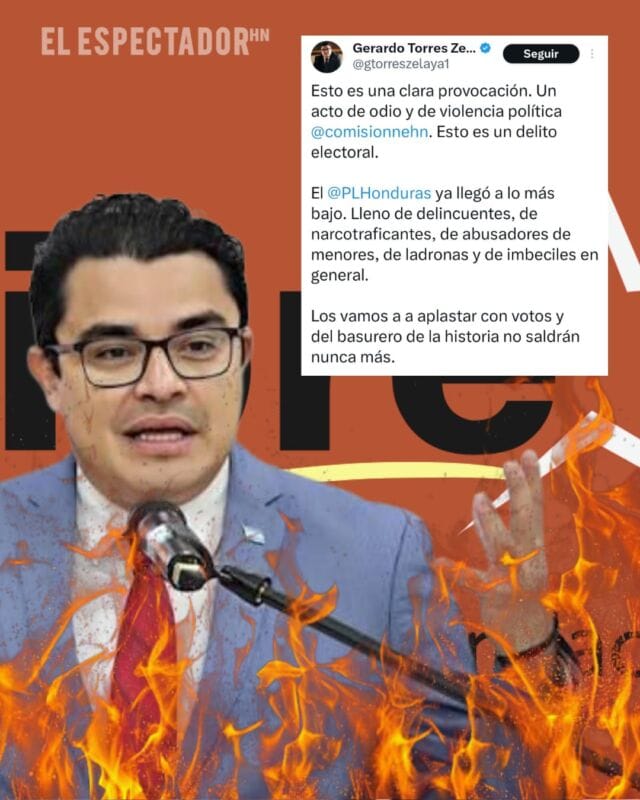 Gerardo Torres tras quema de bandera de libre “los vamos a aplastar con votos”