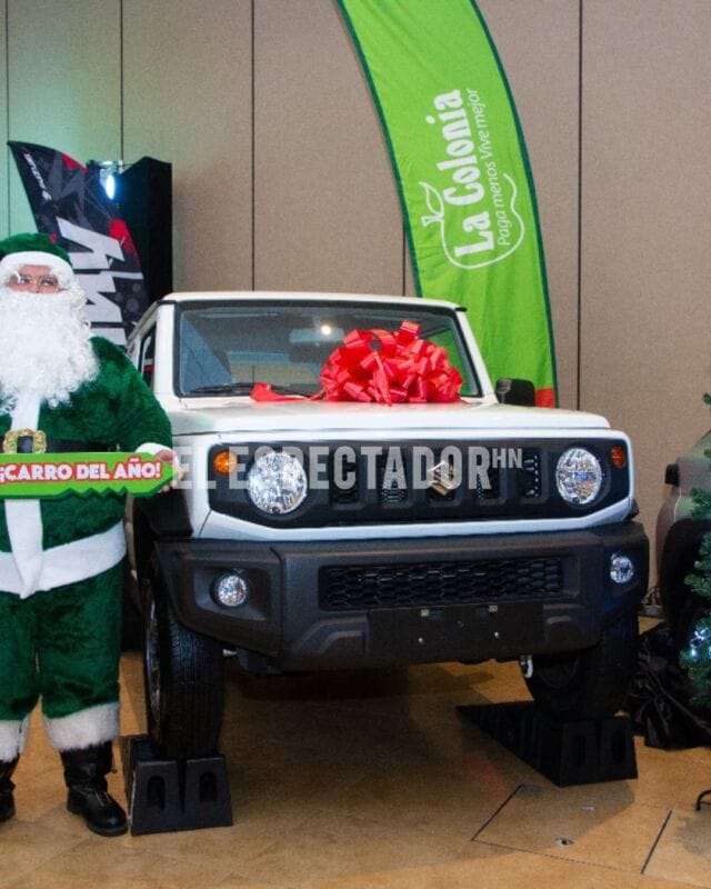 Supermercados La Colonia lanza su promoción “Navidad de lujo al estilo suzuki” en la zona norte
