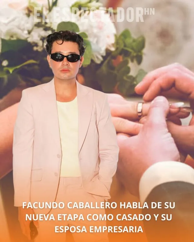 Facundo Caballero habla de su nueva etapa como casado y su esposa empresaria