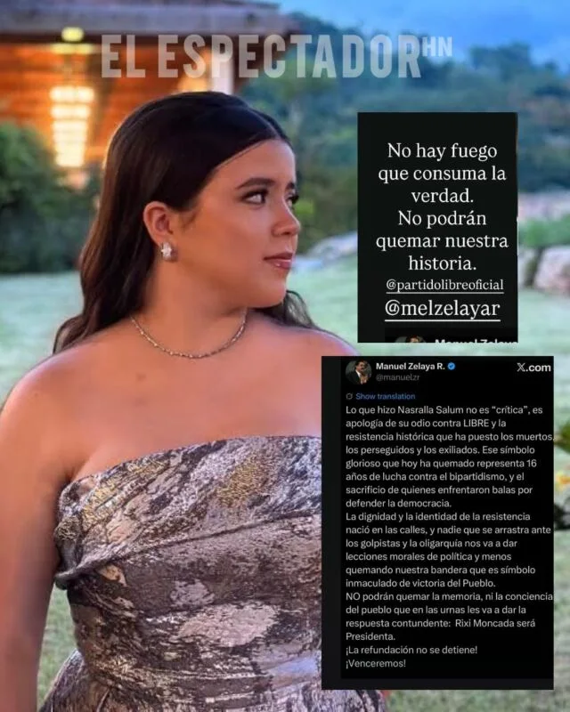 Irene Melara: “No podrán quemar nuestra historia”