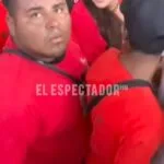 Militantes de libre agreden a periodista de une tv durante transmisión en vivo en comayagüela
