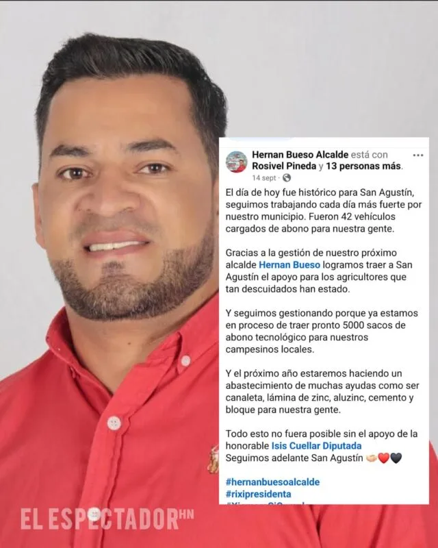Asistente de Isis Cuéllar, Ilsy Baquedano, en el ojo del huracán por entrega de bonos en copán