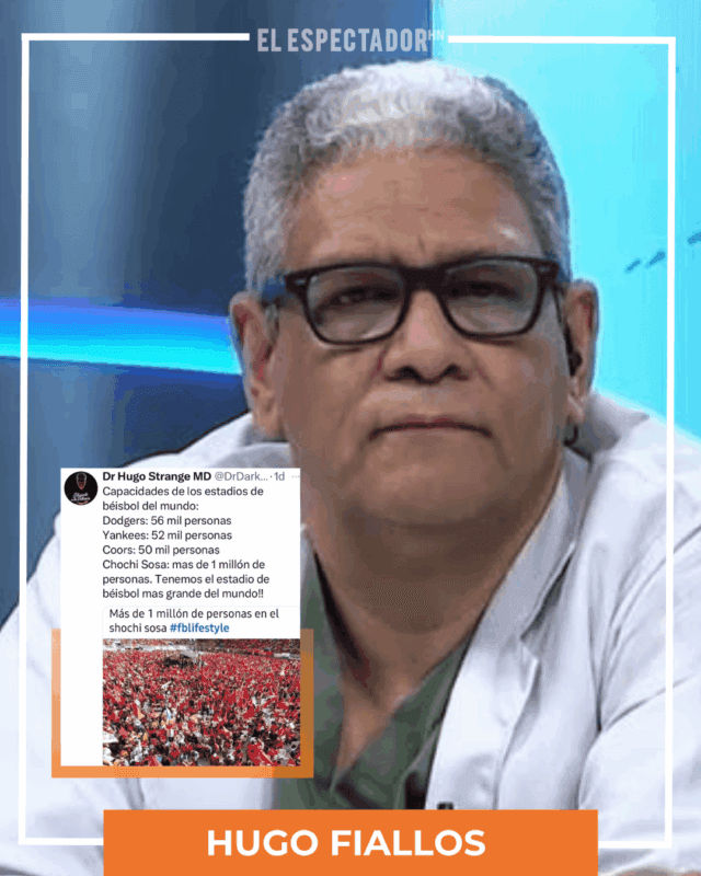 Hugo Fiallos, médico Hondureño. 