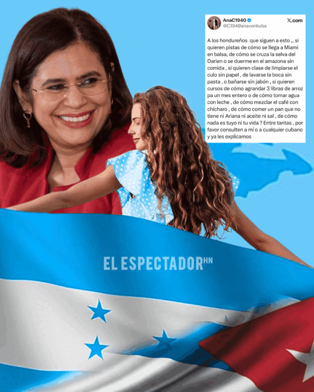 Ana Vonkuba compara la vida en Cuba con lo que Honduras podría enfrentar si se implementa el Plan Cuba.