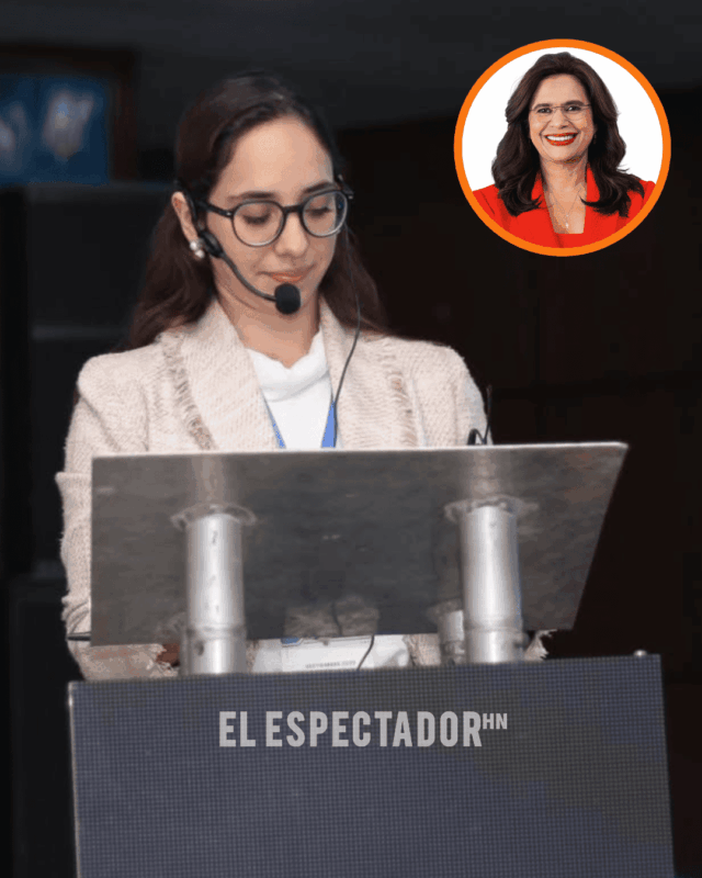 Fernanda Anduray hablando en TikTok sobre desempleo