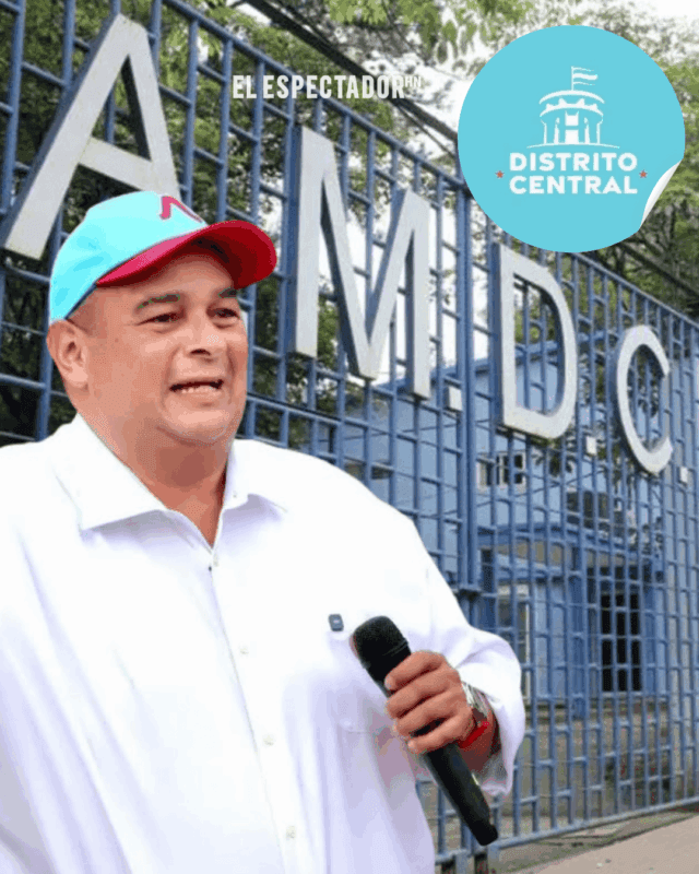 Jorge Aldana durante el cierre de campaña del Partido Libre en Tegucigalpa.