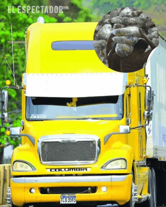 Reparto de bolsas de alimentos por el Partido Libre en Honduras