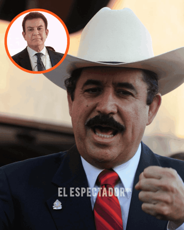 Mel Zelaya hablando en reunión política Nasralla