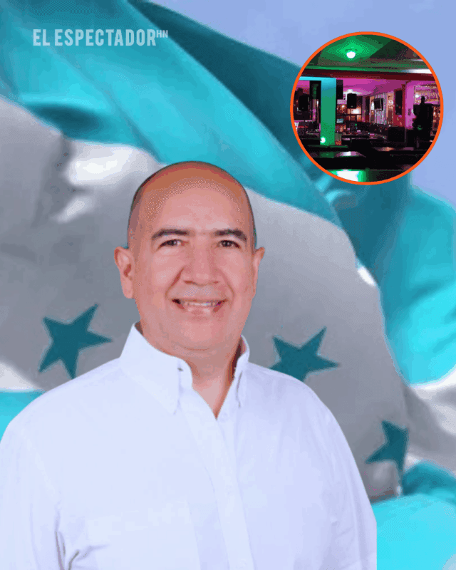 Godofredo Fajardo se vuelve viral con video grabado en bar de Tegucigalpa.