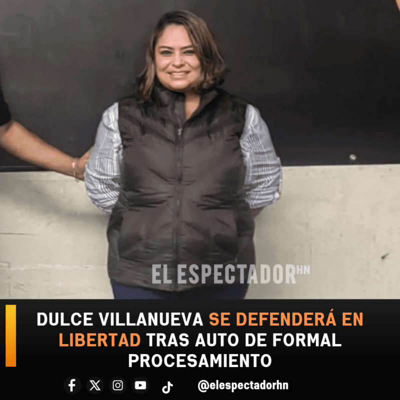 Dulce Villanueva podrá ejercer su derecho a la defensa en libertad mientras continúa el proceso legal.