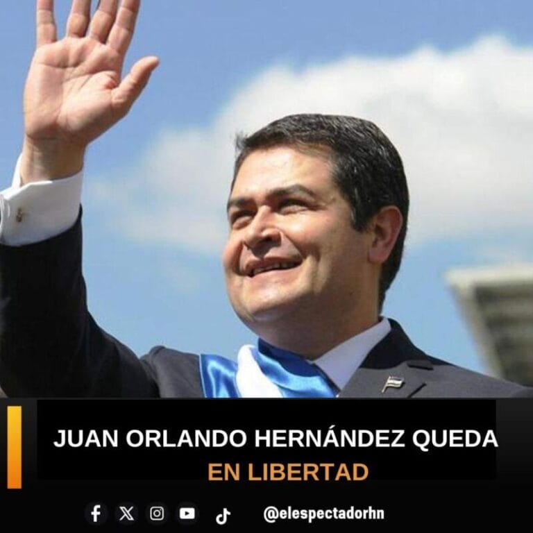JUAN ORLANDO HERNÁNDEZ QUEDA EN LIBERTAD