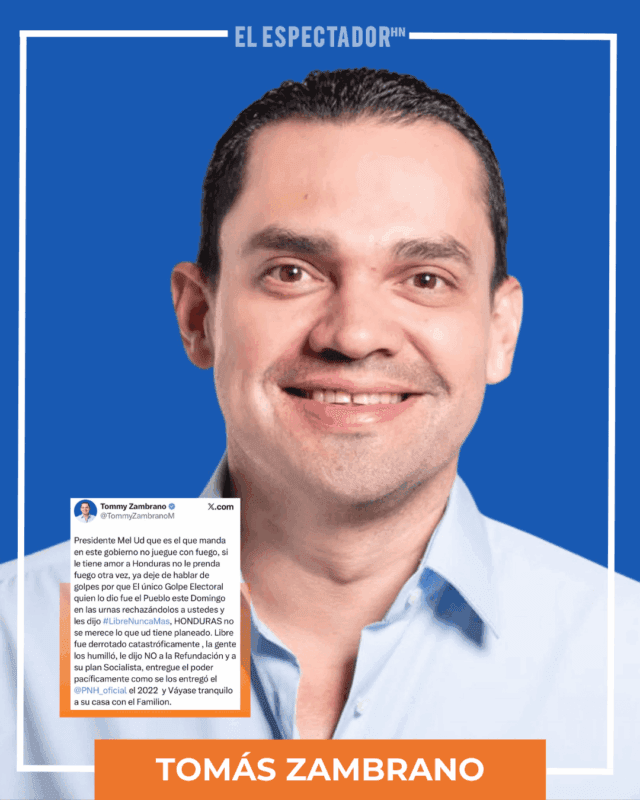 Tomás Zambrano advierte a Manuel Zelaya: “Entregue el poder y váyase con el familión”